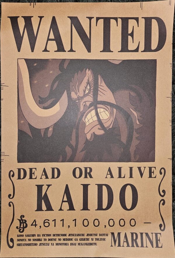 One Piece Wano Country Arc Wanted Posters (13pcs) - Image 15