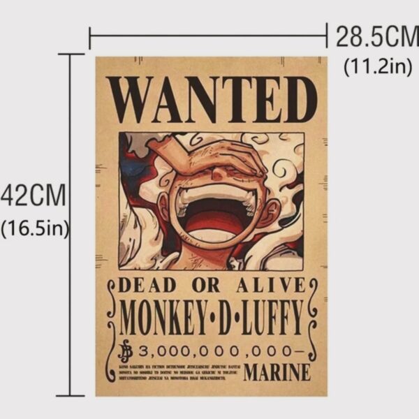 One Piece Wano Country Arc Wanted Posters (13pcs) - Image 4