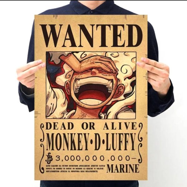 Straw Hat crew Wanted Posters (After Wano Arc) (10pcs) - Image 3