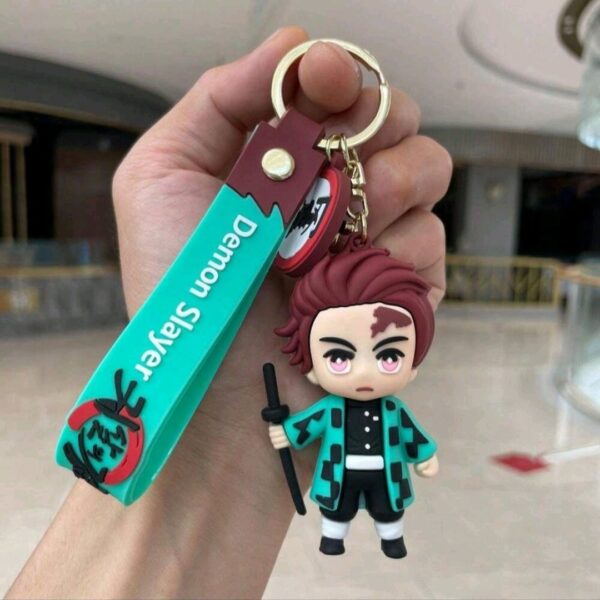 Demon Slayer Rubber Keychain - Image 3