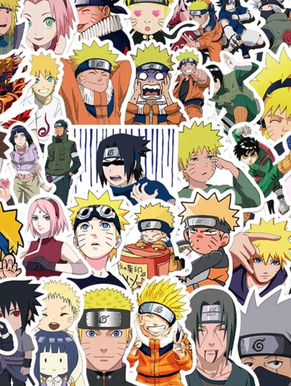 Naruto stickers x50