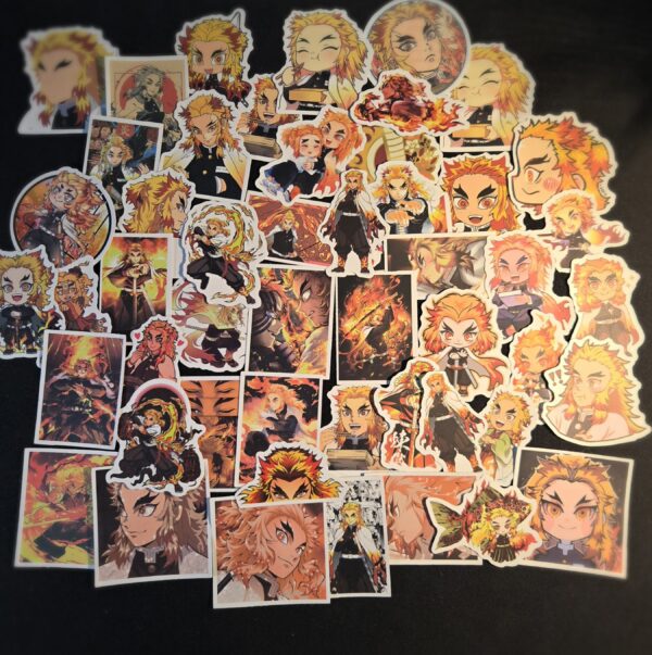 Flame Hashira : Rengoku Stickers x50 - Image 3