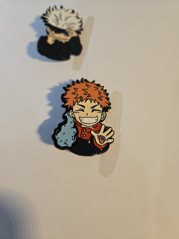 Itadori & Gojo Enamel Pins - Image 3