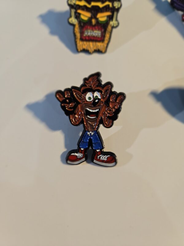 Crash Bandicot Enamel Pins - Image 3