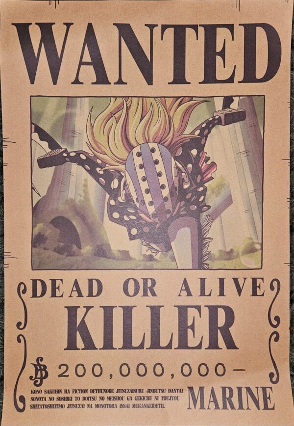 One Piece Wano Country Arc Wanted Posters (13pcs) - Image 7