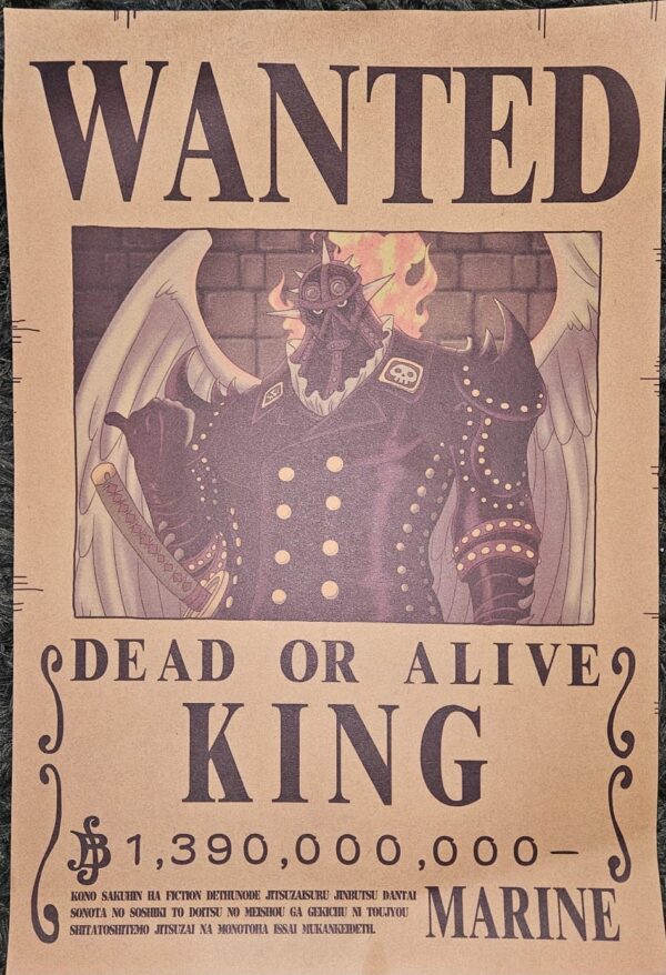 One Piece Wano Country Arc Wanted Posters (13pcs) - Image 16