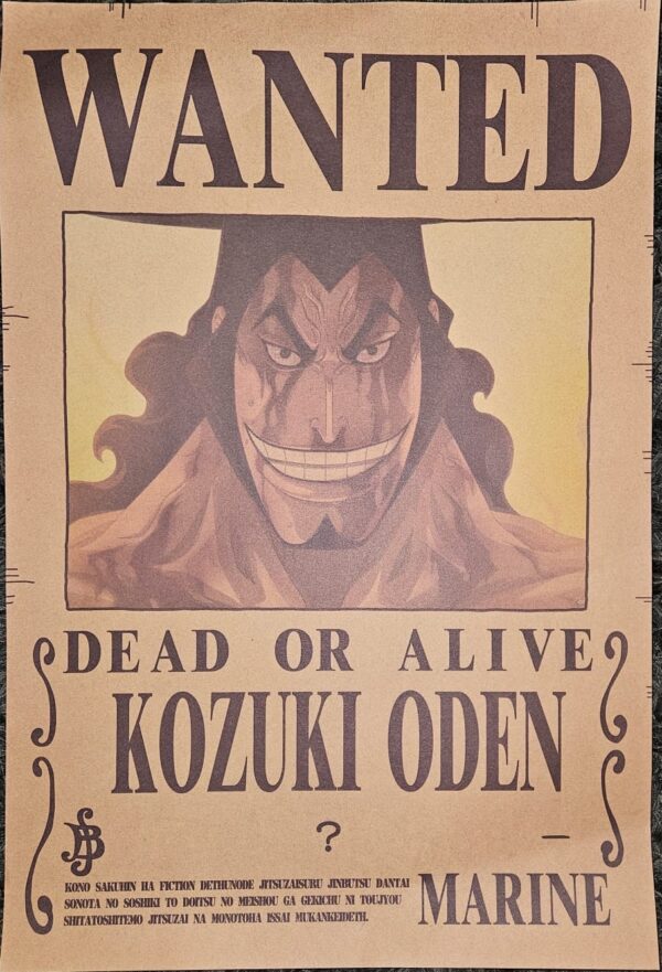 One Piece Wano Country Arc Wanted Posters (13pcs) - Image 14