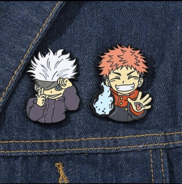 Itadori & Gojo Enamel Pins