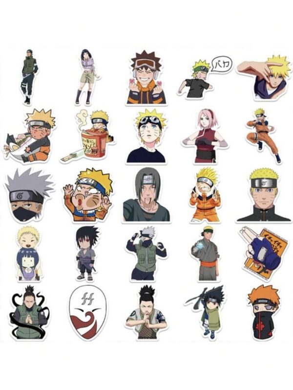 Naruto stickers x50 - Image 2