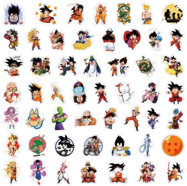Dragonball stickers x50 - Image 4