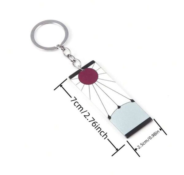 Tanjiro Earring Acrylic Keychain - Image 4