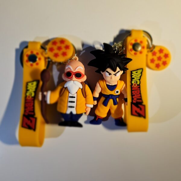 Dragonballl Rubber Keychain