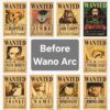Straw Hat crew Wanted Posters (Before Wano Arc) (10pcs)