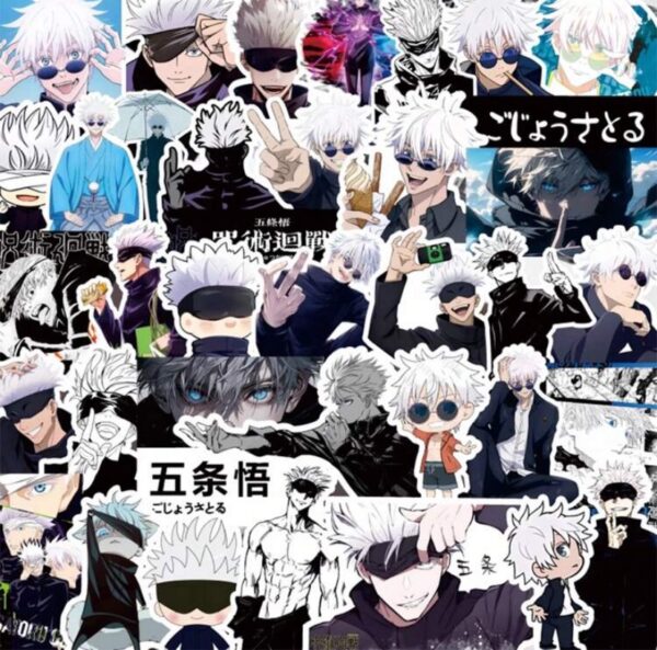 Jujutsu Kaisen Gojo Stickers x50