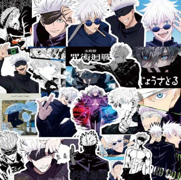 Jujutsu Kaisen Gojo Stickers x50 - Image 2