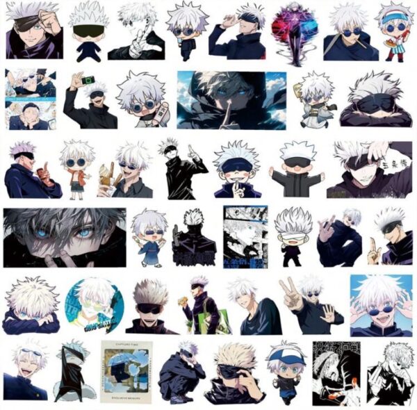 Jujutsu Kaisen Gojo Stickers x50 - Image 3