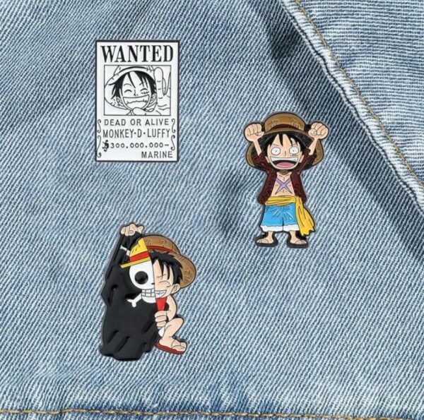One Piece Luffy Pins - Image 2