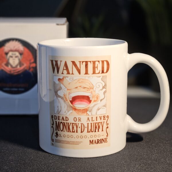 Luffy Gear 5 Wanted Poster Mug (330ml)