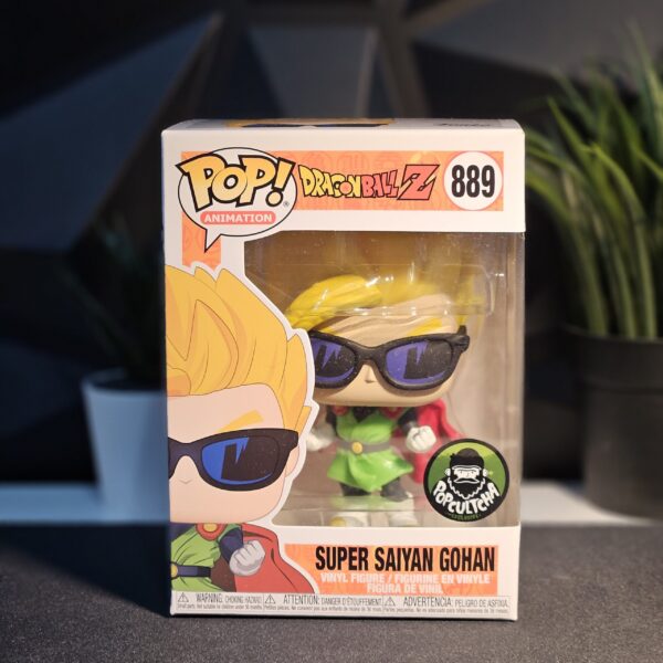 (RARE) Super Saiyan Gohan Funko Pop! #889 - Dragon Ball Z (Popcultcha Exclusive)