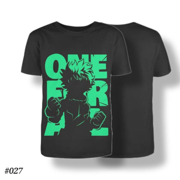 Izuku Midoriya "One For All" T-Shirt #027