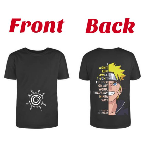 Naruto Uzumaki "Ninja Way" T-Shirt #031 - Image 2