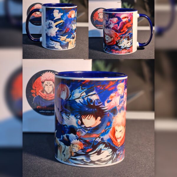 Jujutsu Kaisen Character Collage Blue Mug 330ml