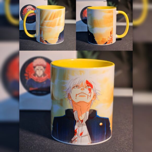 Gojo Satoru Jujutsu Kaisen Yellow Mug 330ml