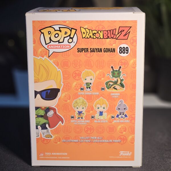 (RARE) Super Saiyan Gohan Funko Pop! #889 - Dragon Ball Z (Popcultcha Exclusive) - Image 3