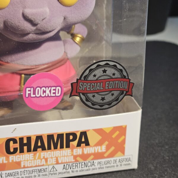 Champa Flocked Funko Pop! #811 - Dragon Ball Super (Special Edition) - Image 2
