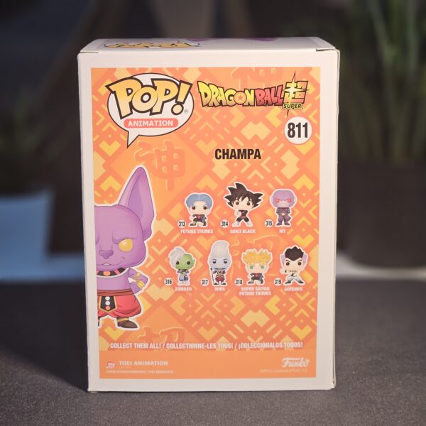 Champa Flocked Funko Pop! #811 - Dragon Ball Super (Special Edition) - Image 3