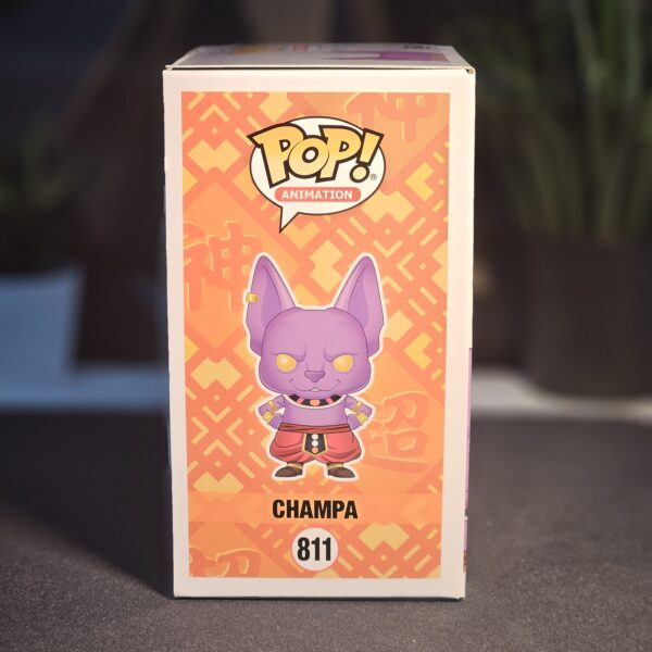 Champa Flocked Funko Pop! #811 - Dragon Ball Super (Special Edition) - Image 4