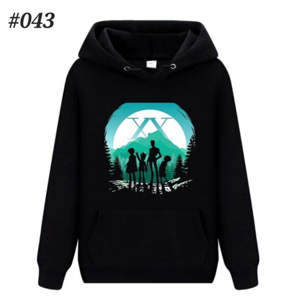 Hunter × Hunter "Core Four Silhouette" Hoodie #043