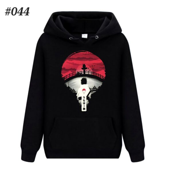 Naruto Shippuden "Sasuke Uchiha Silhouette" Hoodie #044