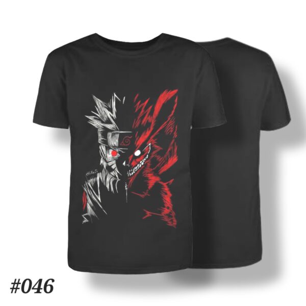 Naruto Shippuden "Kakashi & Kurama" T-Shirt #046
