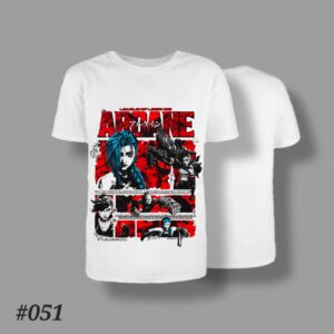Arcane "Jinx Panels" T-Shirt #051